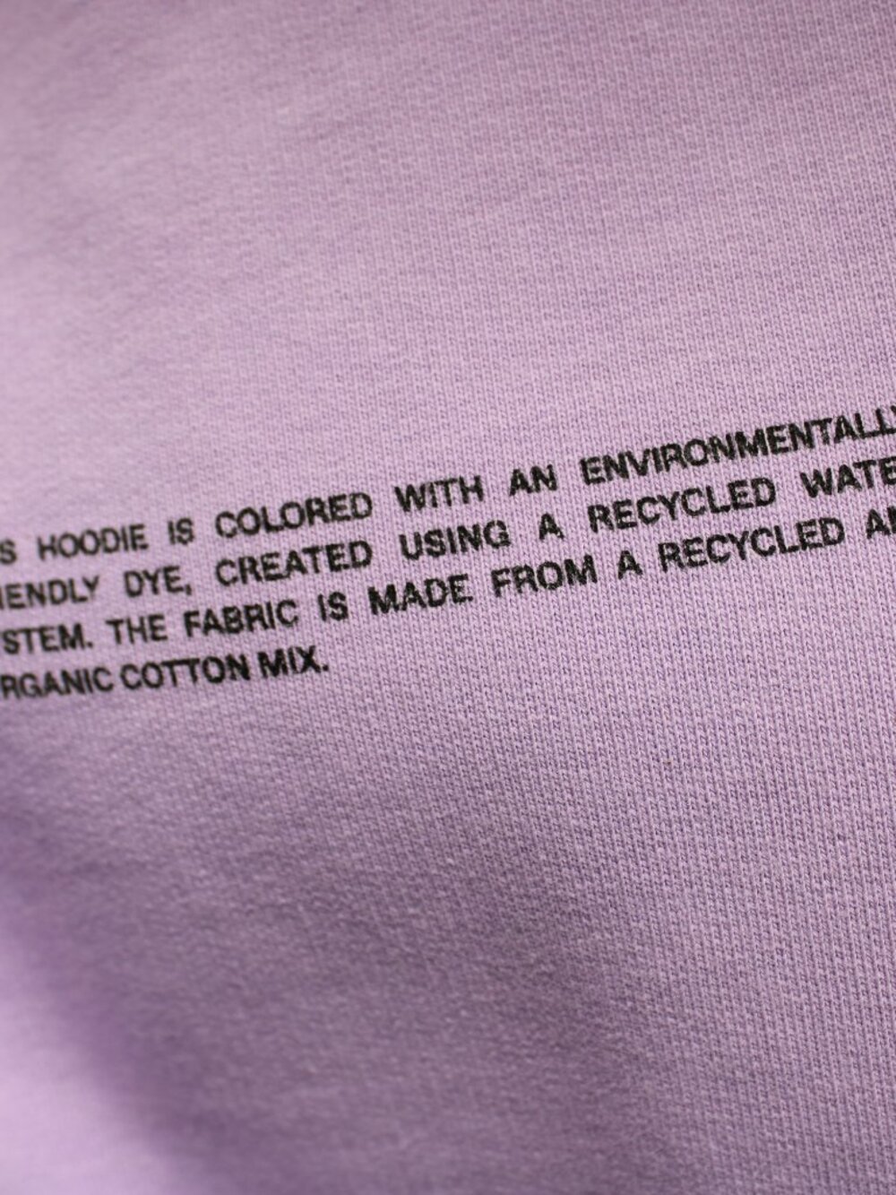 PANGAIA 365 Cotton hoodie sweatshirt jumper orchid lavender streetwear $205 M - Picture 12 of 12